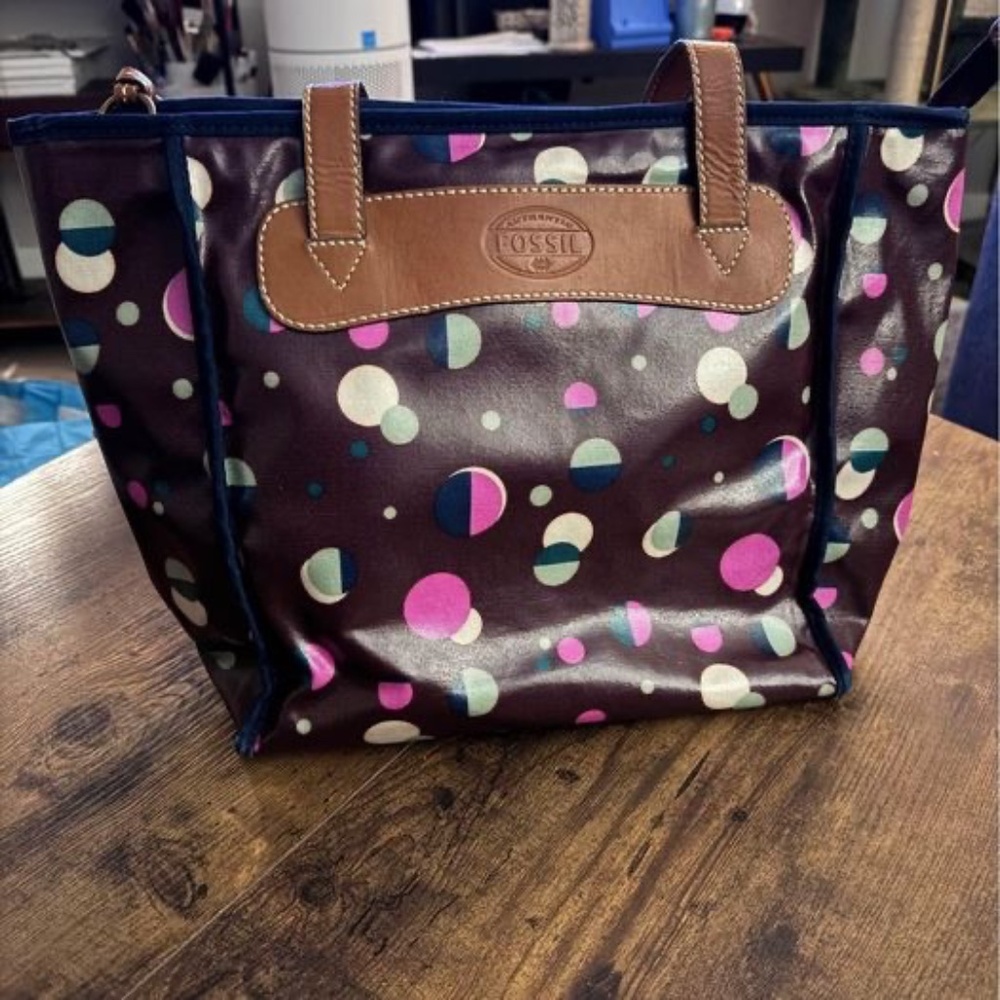 Vintage Fossil Tote Bag